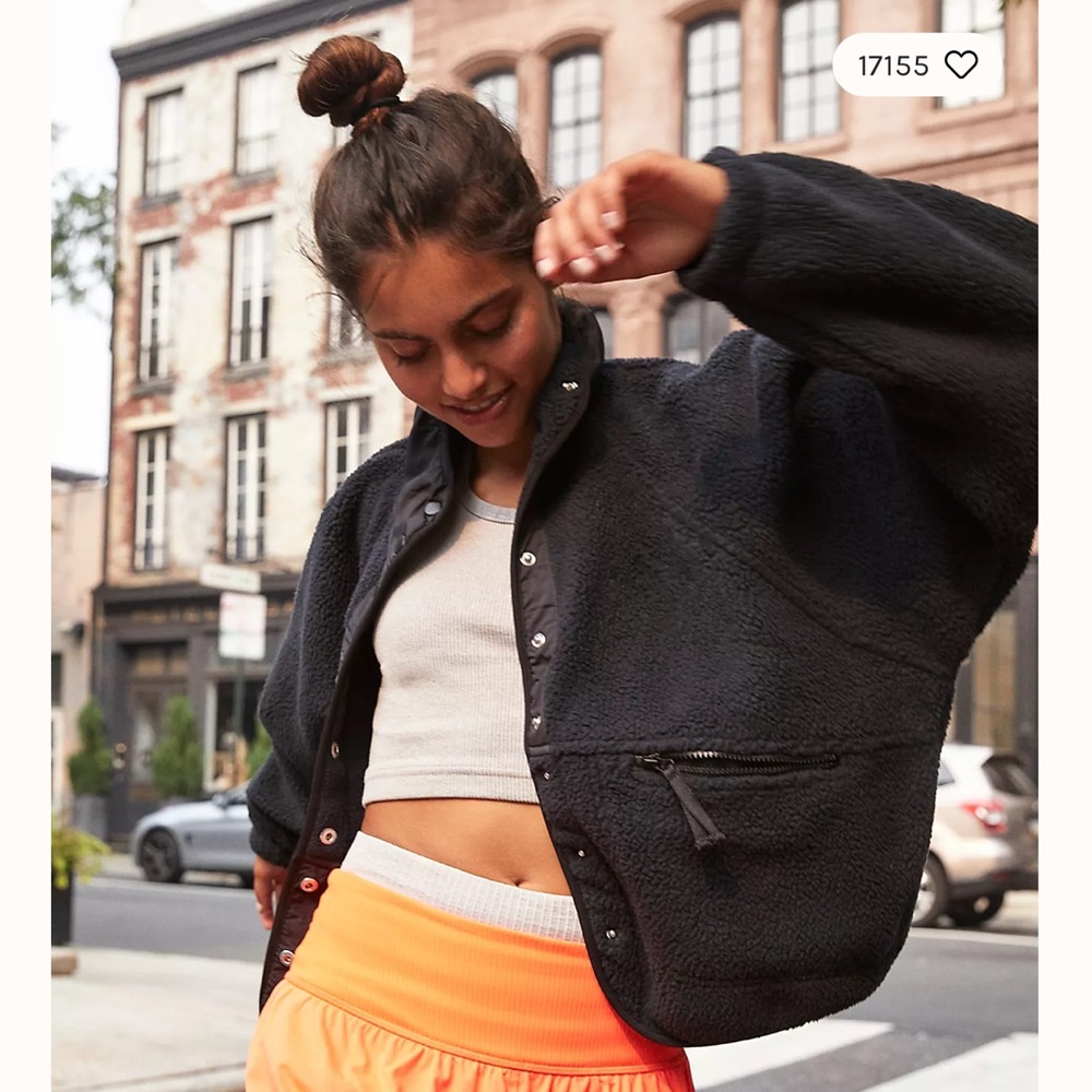 FREE PEOPLE - Hit The Slopes Fleece Jacket
